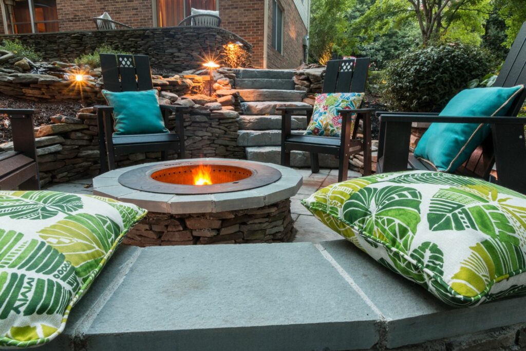 Fire Pit Design Construction and Installation | Outdoor Lifestyle Landscapes