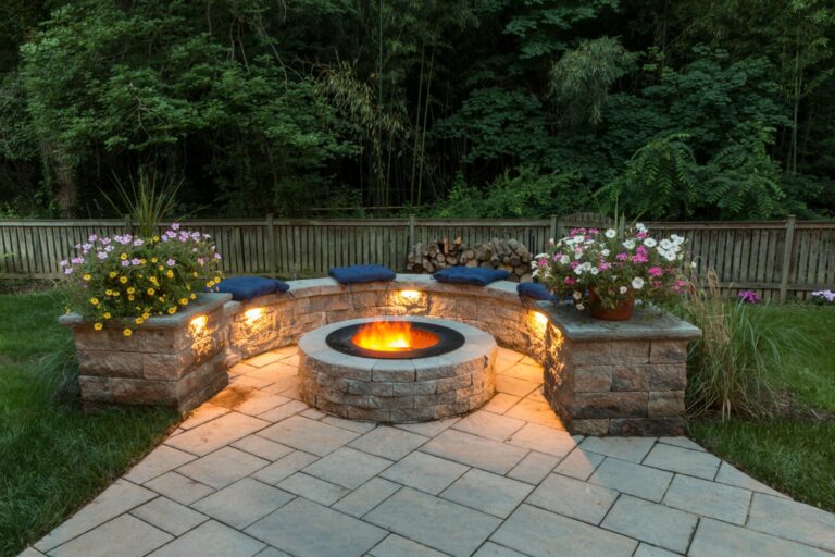 Fire Pit Design Construction and Installation | Outdoor Lifestyle Landscapes