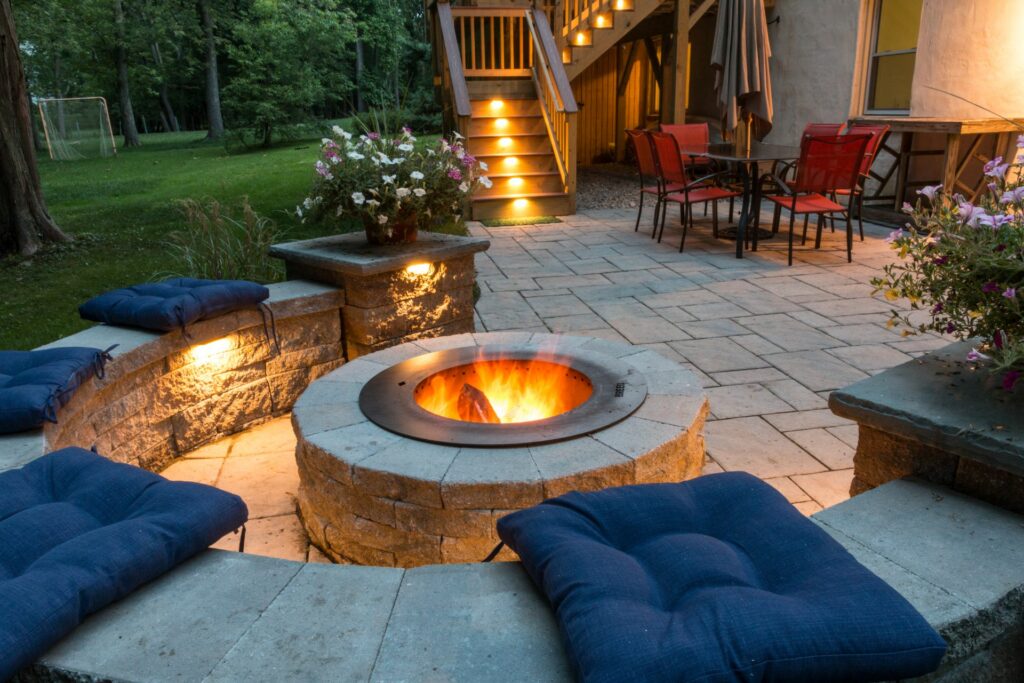 Fire Pit Design Construction and Installation | Outdoor Lifestyle Landscapes