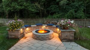 Louisa County, VA, fire pit ideas