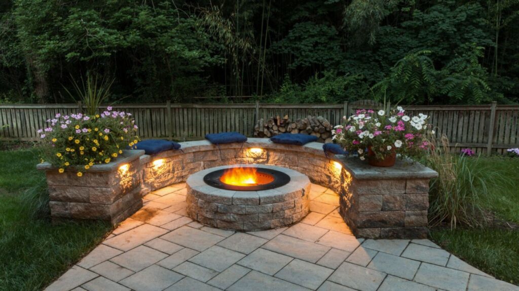 Orange County, VA, landscape lighting